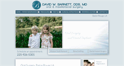 Desktop Screenshot of drdavidbarnett.com